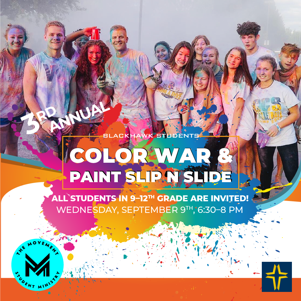 3rd Annual Color War and Slip ‘N Slide Party!