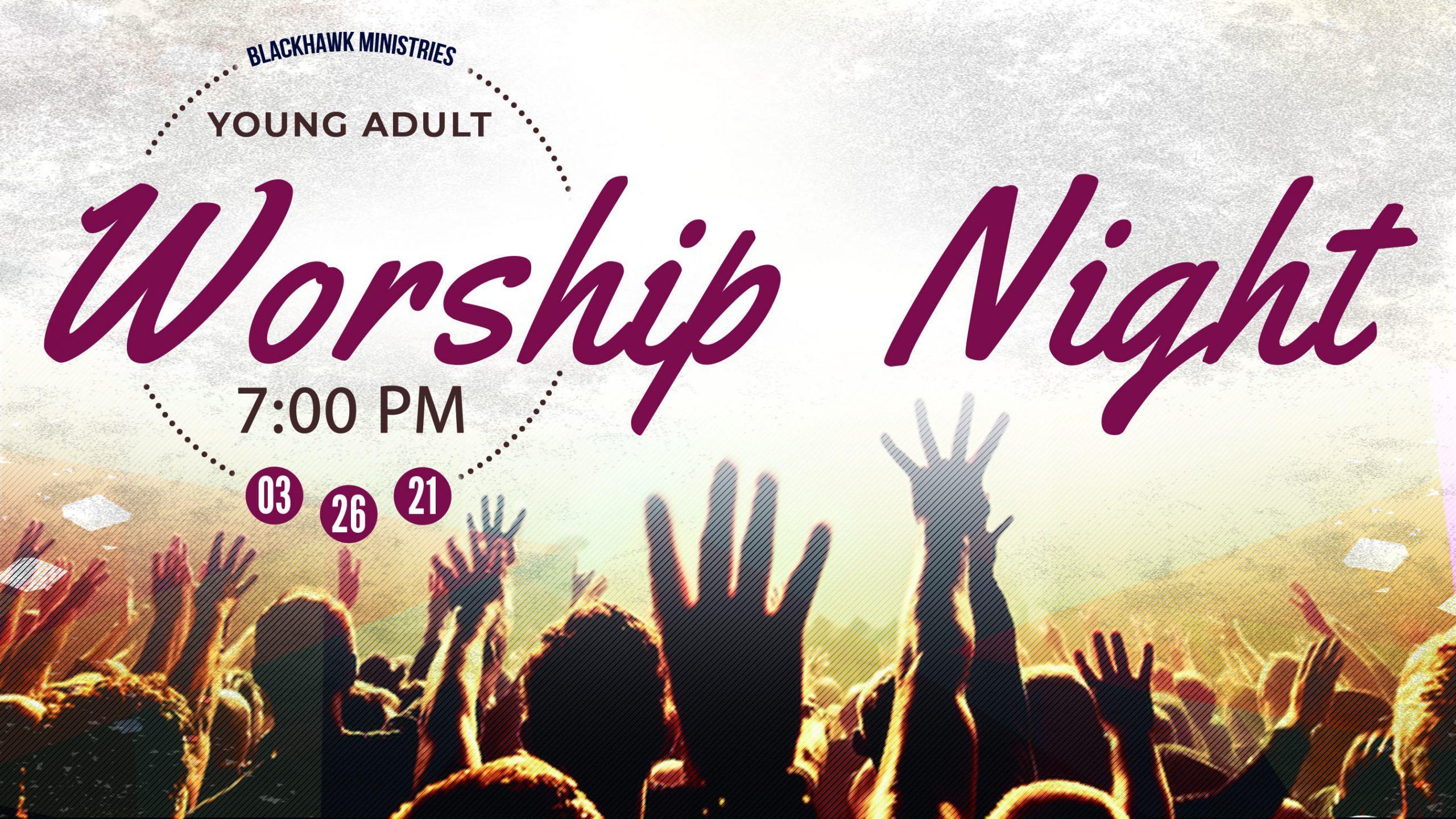 March 26 | Young Adult Worship Night