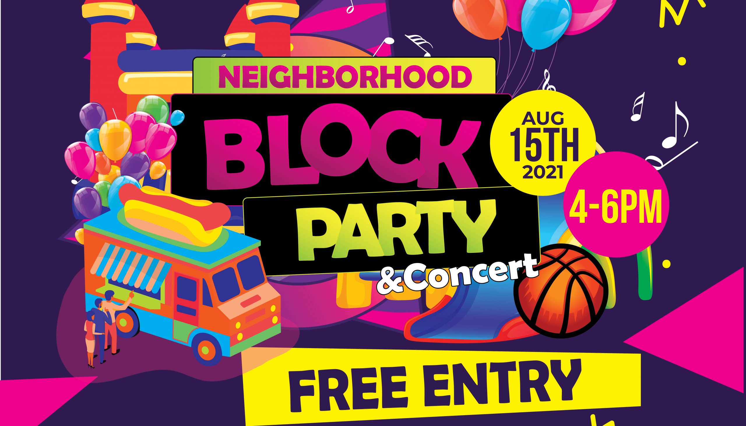 Neighborhood Block Party & Concert