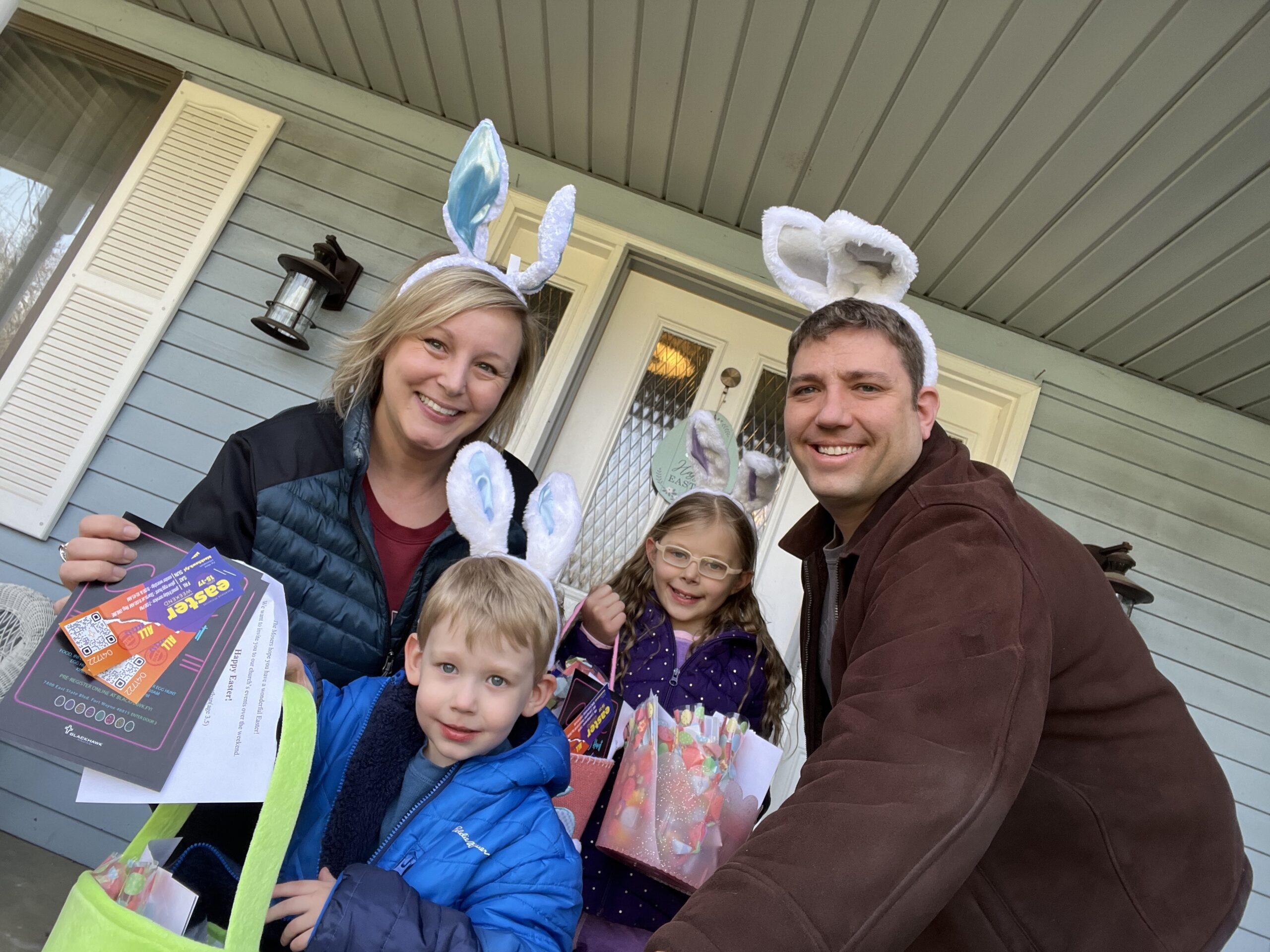 Neighborhood Easter Deliveries!