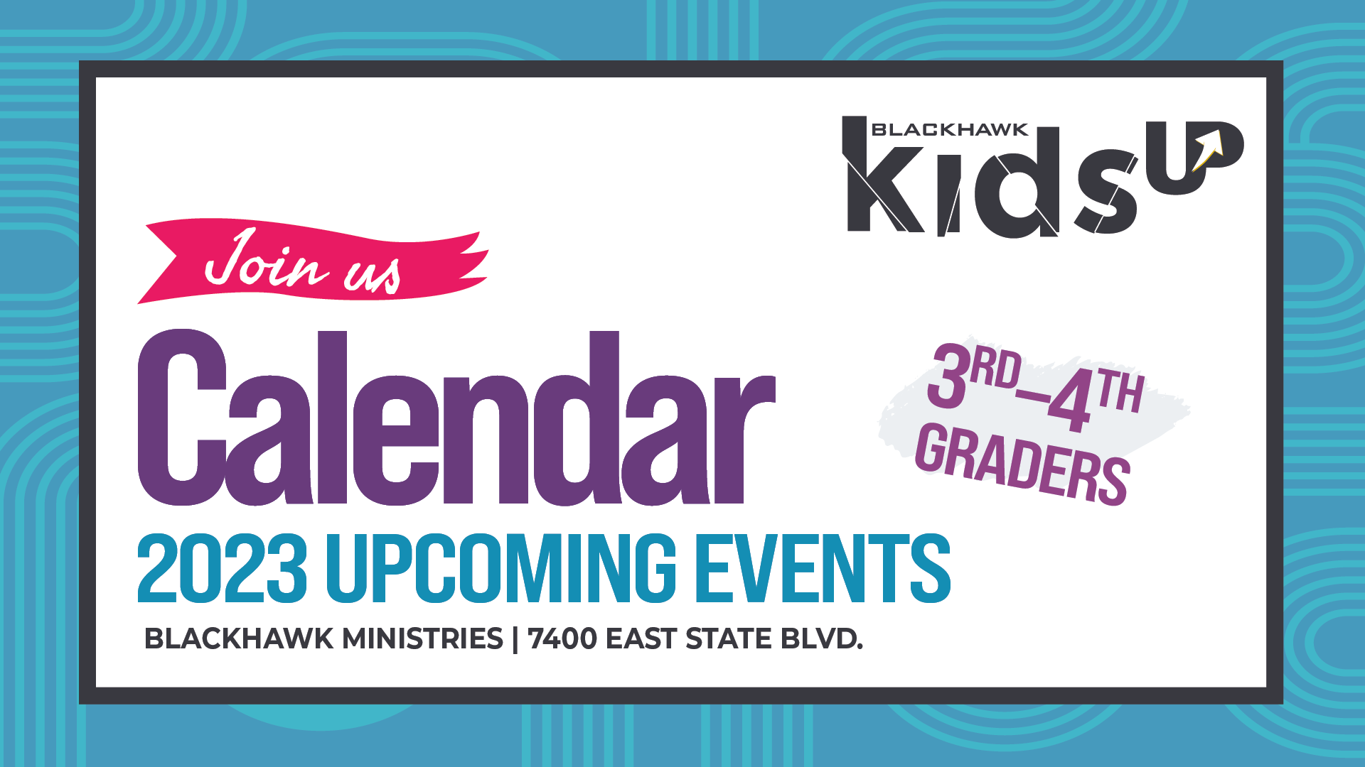 KidsUP UPcoming Events!