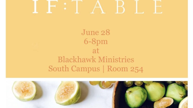 Women’s Ministry | June IF: Table