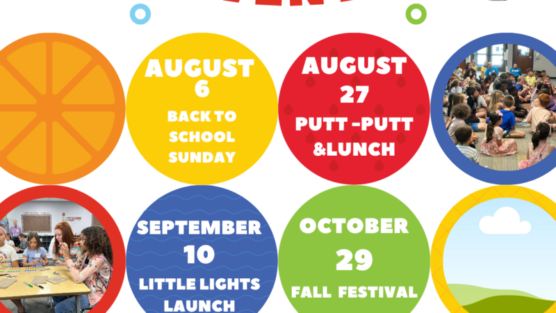 KidsUP Fall Calendar