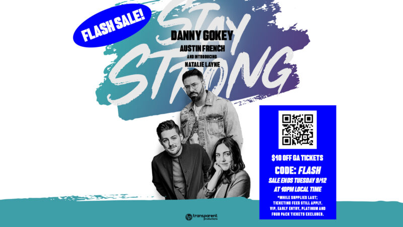 Danny Gokey – $10 OFF FLASH SALE